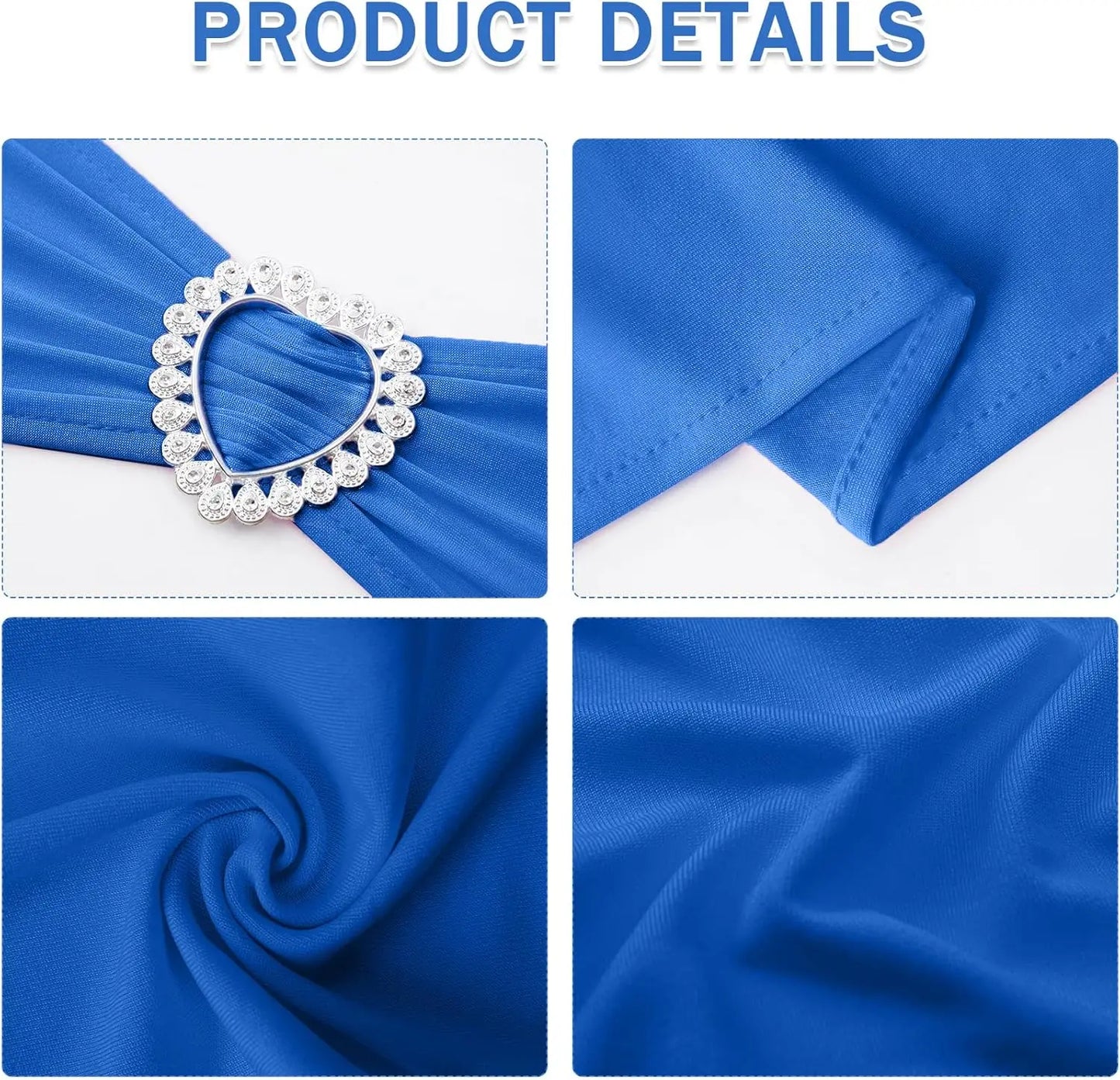 ruban en satin pour chaises