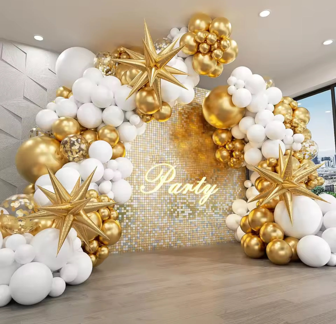 Arche de ballons pour anniversaire et mariages