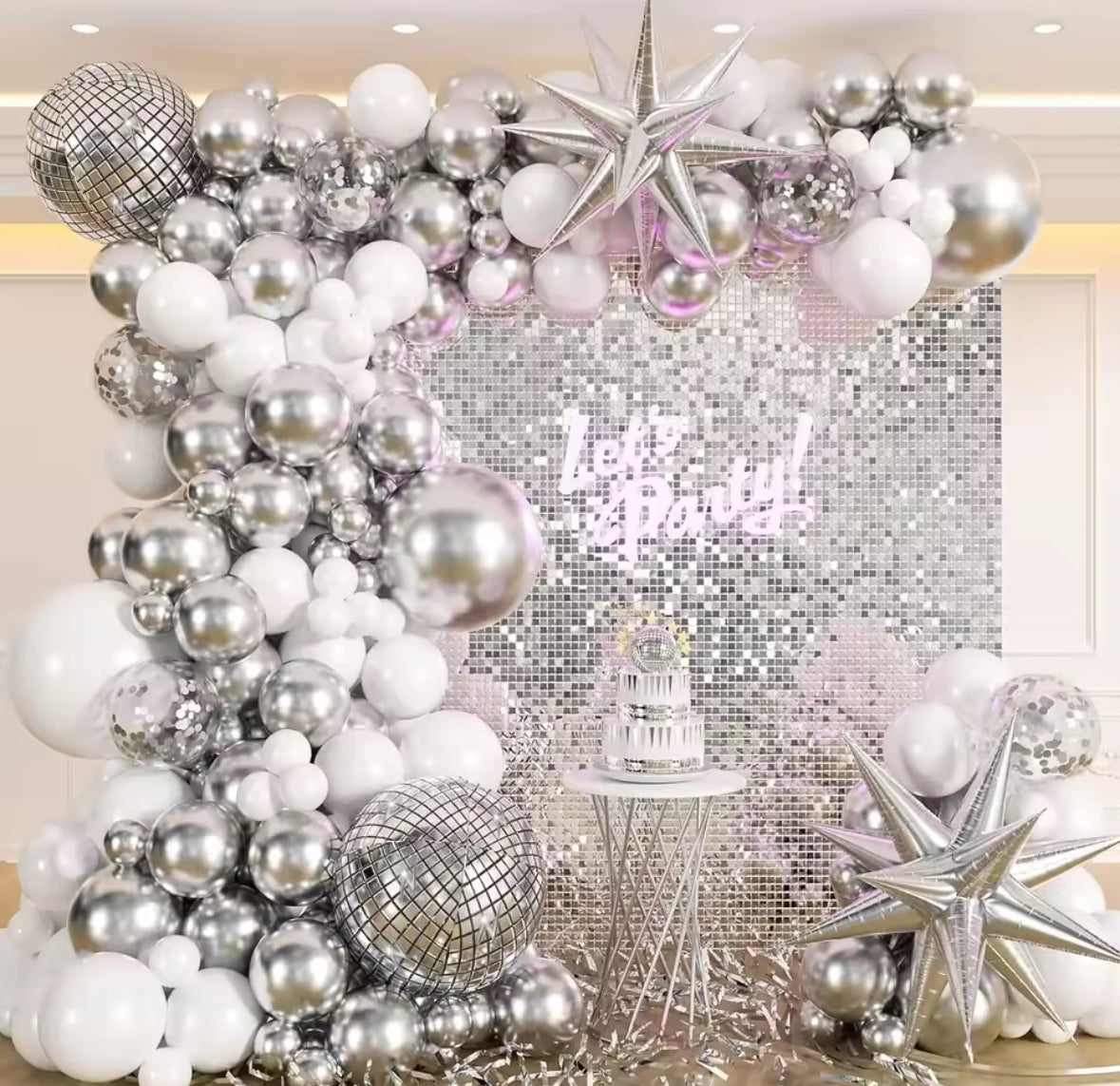 Arche de ballons pour anniversaire et mariages
