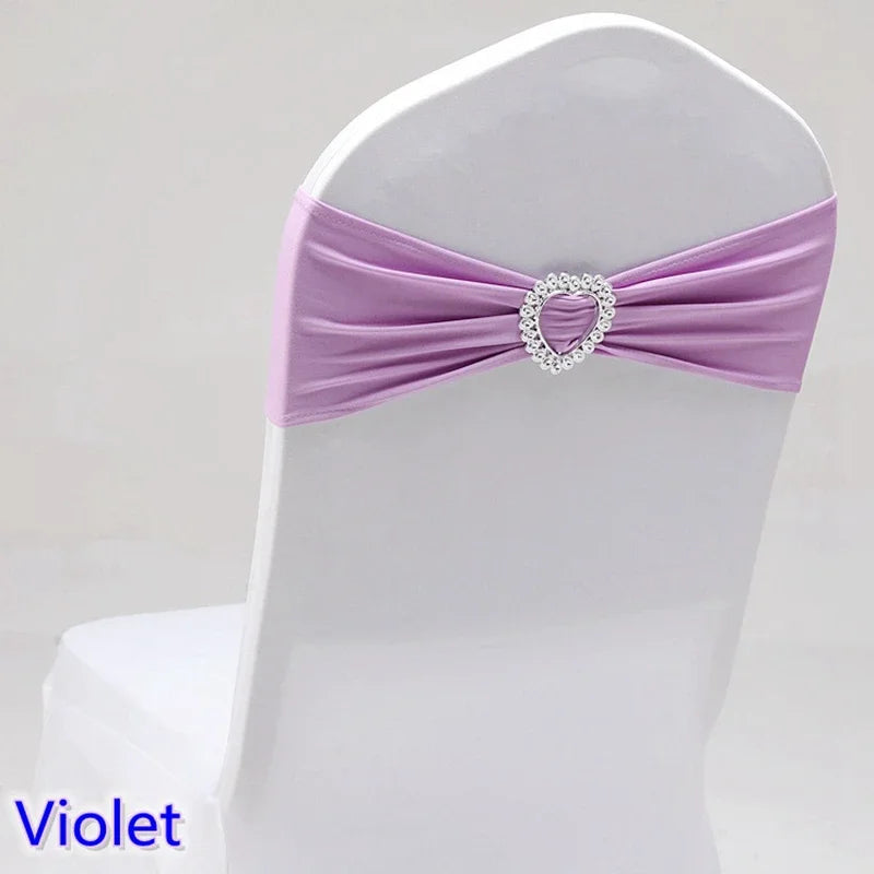 ruban en satin pour chaises