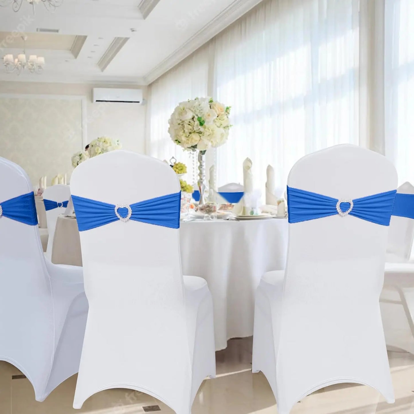ruban en satin pour chaises