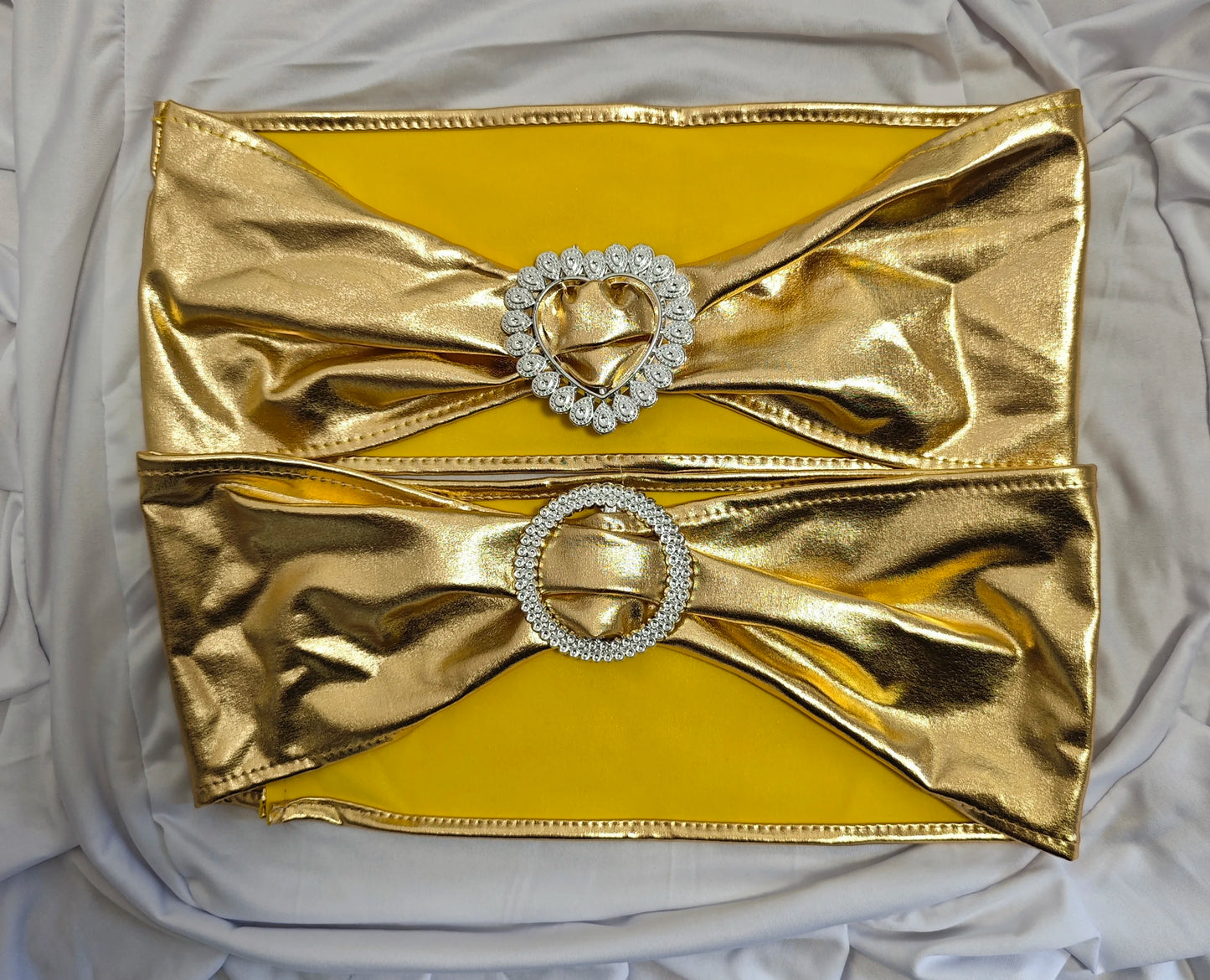 ruban en satin pour chaises